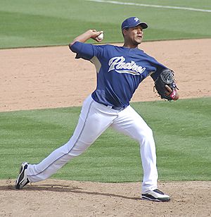 Iván Nova bei den San Diego Padres 2009