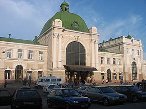 Bahnhof in Iwano-Frankiwsk