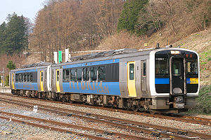 Zug der Koumi-Linie