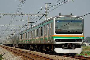 Zug der Takasaki-Linie
