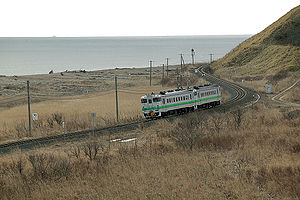 Zug der Nemuro-Hauptlinie