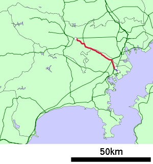 Strecke der Nambu-Linie