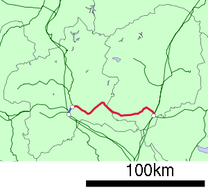 Strecke der Ryōmō-Linie