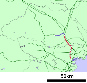 Strecke der Saikyō-Linie