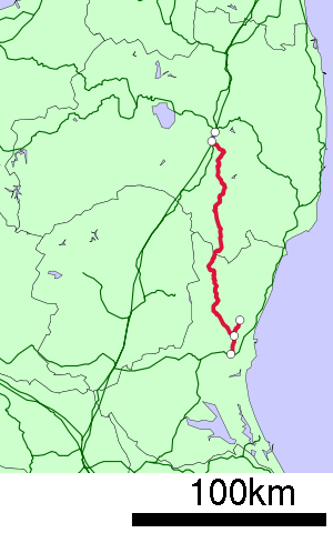 Strecke der Suigun-Linie