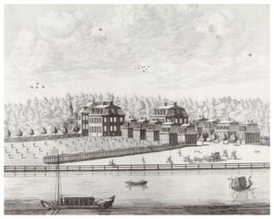 Die erste Schlossanlage (um 1710)
