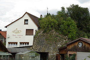 Standort der ehemaligen Burg Schiltau