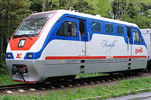 ТУ10-005 der Kindereisenbahn Juschno-Sachalinsk
