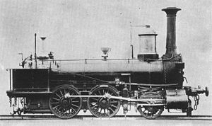 Eine der namenlosen KFNB-Lokomotiven von Borsig
