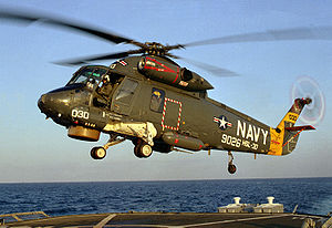 Eine SH-2F der U.S. Navy 1983