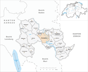 Karte von Bremgarten