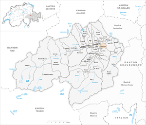 Karte von Castrisch