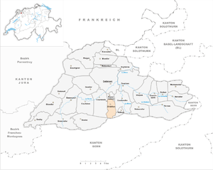 Karte von Châtillon