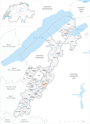 Karte von Dompierre