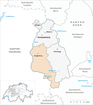 Karte von Guggisberg