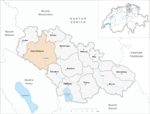 Karte von Illnau-Effretikon