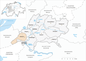 Karte von Kallnach