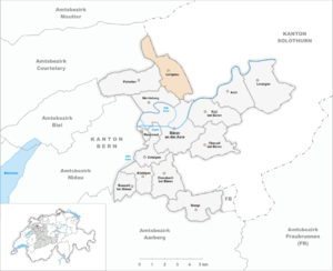 Karte von Lengnau
