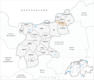 Karte von Oberhofen
