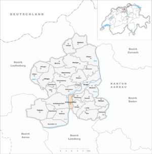 Karte von Schinznach-Bad