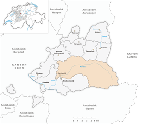 Karte von Sumiswald