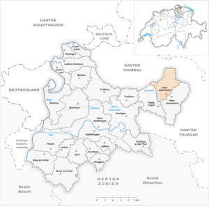 Karte von Unterstammheim
