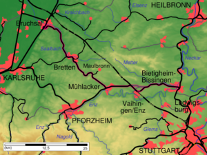 Strecke der Westbahn (Württemberg)