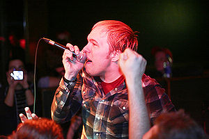 Sänger Kris Roe im Jahr 2007
