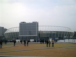 Das «Olimpijskyj» im Oktober 2011