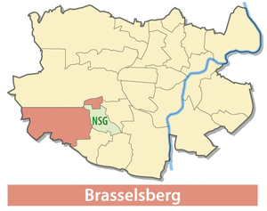 Lage von Brasselsberg in Kassel