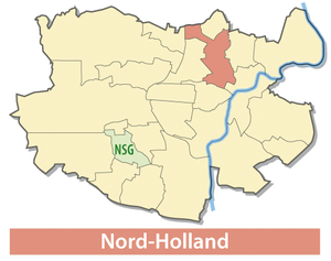 Lage von Nord-Holland in Kassel