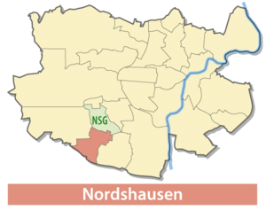 Lage von Nordshausen in Kassel
