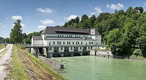 Laufwasserkraftwerk Pullach