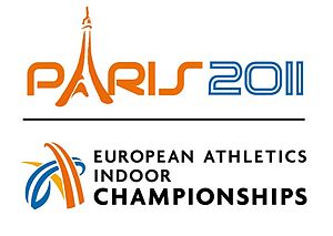 Logo der Leichtathletik-Halleneuropameisterschaften 2011