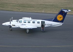 Piper PA-42 Cheyenne IIIA der Lufthansa Flight Training