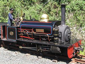 Lilian bei der Launceston Steam Railway (Juni 2010)