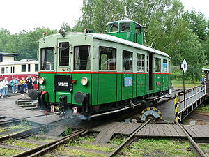 M 120.   auf einer Eisenbahnausstellung in Děčín