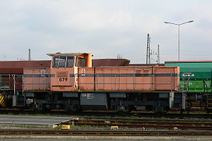 MaK G 1204 BB als 679 der RAG Bahn und Häfen in Moers