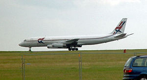 Douglas DC-8-63 als Frachter der MK Airlines