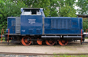 MaK 450 C der Arbeitsgemeinschaft historische Eisenbahn e.V. (AHE) Almstedt-Segeste.