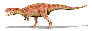 Lebendrekonstruktion von Majungasaurus crenatissimus
