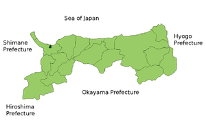 Lage Hiezus in der Präfektur