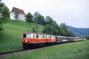 Wallfahrersonderzug bei Kirchberg an der Pielach