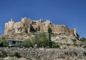 Burg Masyaf – Gesamtansicht von Süden