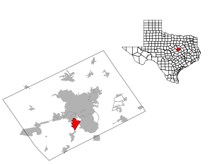 McLennan County Hewitt.svg