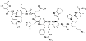 Struktur von Melanotan I