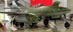 Me 262 A-1a/R1 im Deutschen Museum in München