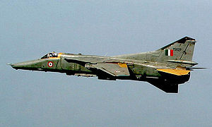 Eine MiG-27 der India Air Force