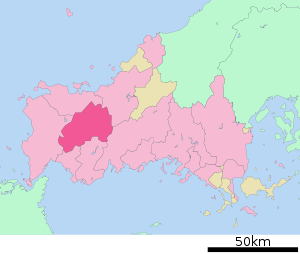 Lage Mines in der Präfektur