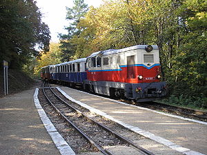 Mk45 bei der Kindereisenbahn in Budapest